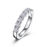 1.2 Ctw Half-Eternity Band