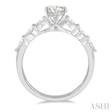 Semi-Mount Diamond Engagement Ring