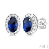 Colored Stone Earring