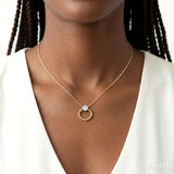 1/6 Ctw Round Cut Diamond Bead Shank Round Shape Lovebright Pendant With Chain in 10K Yellow and White Gold