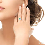 Gemstone & Diamond Ring