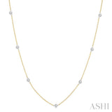 Diamond Station Necklace