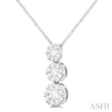 Past Present & Future Lovebright Essential Diamond Pendant