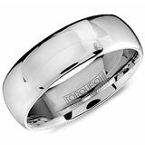 Precious Metal (No Stones) Wedding Bands  -  Men'