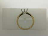 Engagement Ring"Center Diamond Not Included"