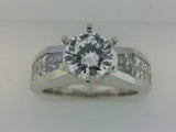 Engagement Ring"Center Diamond Not Included"