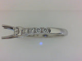 Engagement Ring"Center Diamond Not Included"