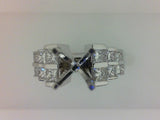 Engagement Ring"Center Diamond Not Included"