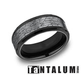 Precious Metal (No Stones) Wedding Bands  -  Men'