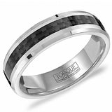 Precious Metal (No Stones) Wedding Bands  -  Men'
