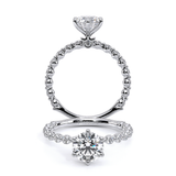 Engagement Ring"Center Diamond Not Included"