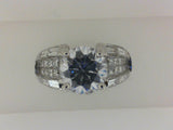 Engagement Ring"Center Diamond Not Included"