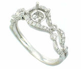 Engagement Ring"Center Diamond Not Included"