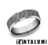 Precious Metal (No Stones) Wedding Bands  -  Men'