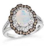Colored Stone Rings  -  Women'