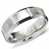 Precious Metal (No Stones) Wedding Bands  -  Men'