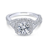 Engagement Ring"Center Diamond Not Included"