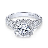 Engagement Ring"Center Diamond Not Included"