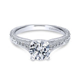 Engagement Ring"Center Diamond Not Included"