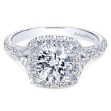 Engagement Ring"Center Diamond Not Included"
