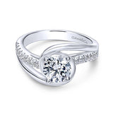 Engagement Ring"Center Diamond Not Included"