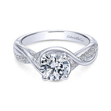 Engagement Ring"Center Diamond Not Included"