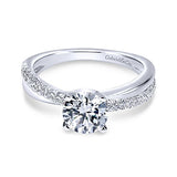 Engagement Ring"Center Diamond Not Included"