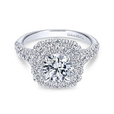 Engagement Ring"Center Diamond Not Included"