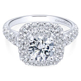 Engagement Ring"Center Diamond Not Included"