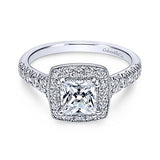 Engagement Ring"Center Diamond Not Included"
