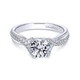 Engagement Ring"Center Diamond Not Included"