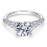 Engagement Ring"Center Diamond Not Included"