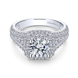 Engagement Ring"Center Diamond Not Included"