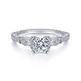 Engagement Ring"Center Diamond Not Included"