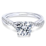 Engagement Ring"Center Diamond Not Included"