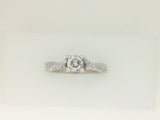 Engagement Ring"Center Diamond Not Included"