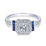 Engagement Ring"Center Diamond Not Included"