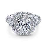 Engagement Ring"Center Diamond Not Included"