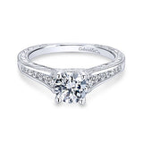 Engagement Ring"Center Diamond Not Included"