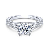 Engagement Ring"Center Diamond Not Included"