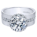 Engagement Ring"Center Diamond Not Included"