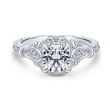 Engagement Ring"Center Diamond Not Included"