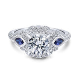 Engagement Ring"Center Diamond Not Included"