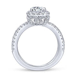 Engagement Ring"Center Diamond Not Included"
