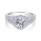 Engagement Ring"Center Diamond Not Included"