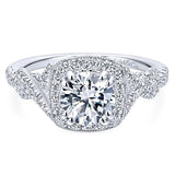 Engagement Ring"Center Diamond Not Included"