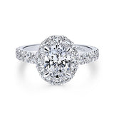 Engagement Ring"Center Diamond Not Included"