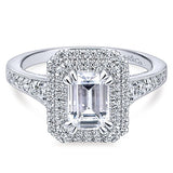 Engagement Ring"Center Diamond Not Included"