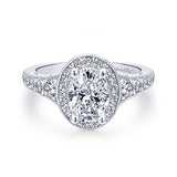 Engagement Ring"Center Diamond Not Included"