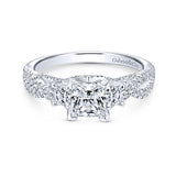 Engagement Ring"Center Diamond Not Included"